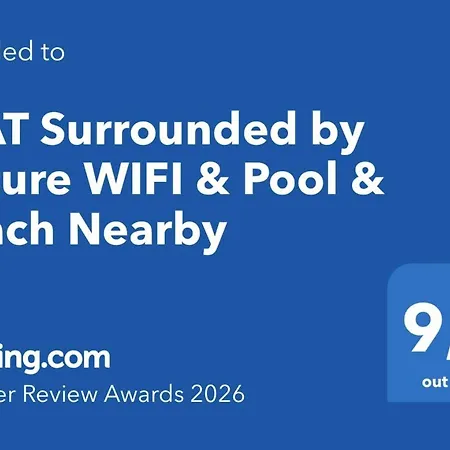 Flat Surrounded By Nature Wifi & Pool & Nearby Apartman *